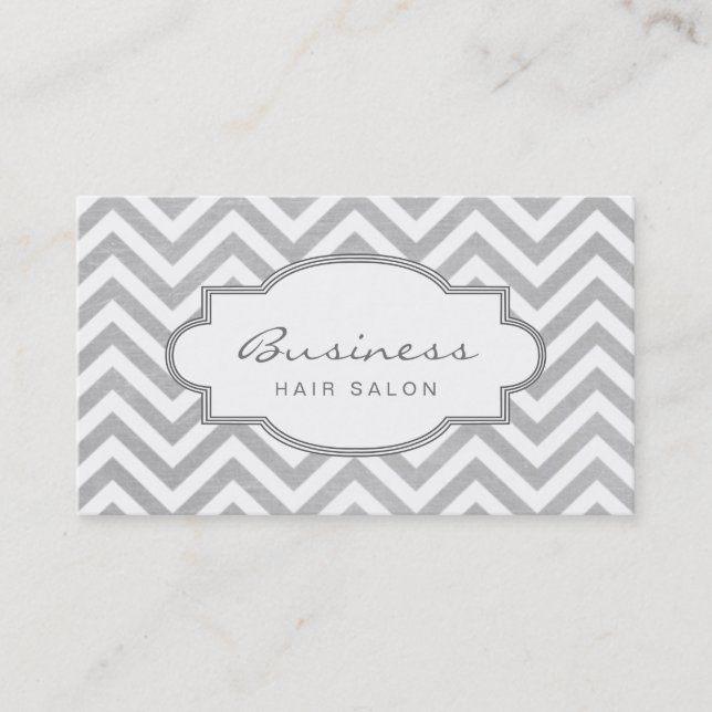 Chevron simple barre le rendez-vous de salon de (Devant)