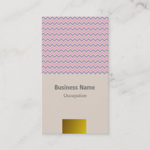Chevron Soft Business Card