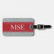 Chevron Stripes Personalized Monogram Grey Red