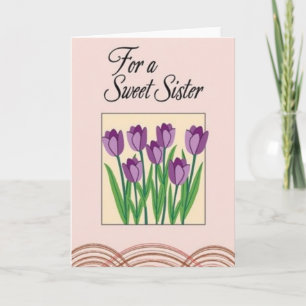 Chevron Style Affection Card
