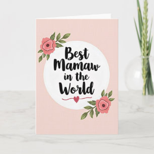 Chevron Thank You Message Card
