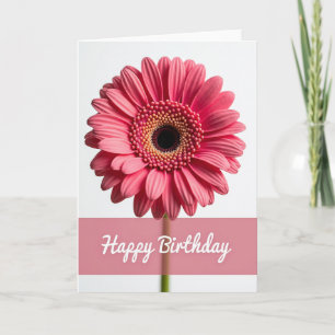 Chevron Vibrant Blossom Card