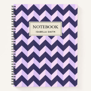 Chevron Violet Notebook