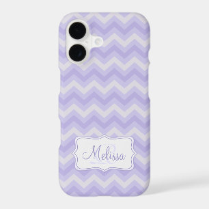 Chevron violet personnalisé avec nom