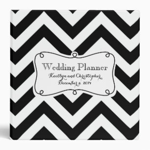 Chevron Wedding Planner Binder