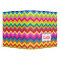 Chevron zigzag colourful name binder folder