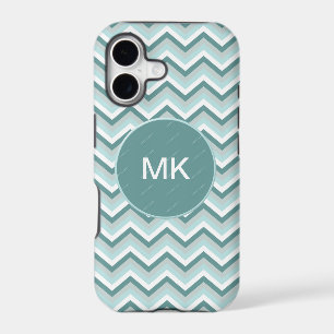 Chevron ZigZag Pattern in Mint Green  - Customized