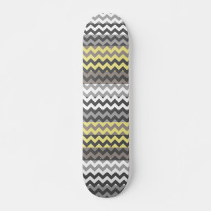Chevron Zigzag Stripe Pattern Skateboard