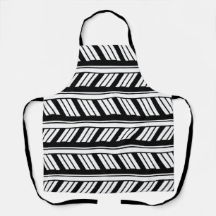 Chevron Zigzag Stripes Apron
