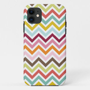 Chevron Zigzag Stripes iPhone 11 Case