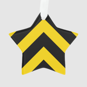 Chevrons audacieux de la route