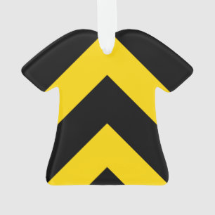 Chevrons audacieux de la route