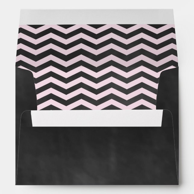 Chevrons on Chalk Envelope (Back (Bottom))
