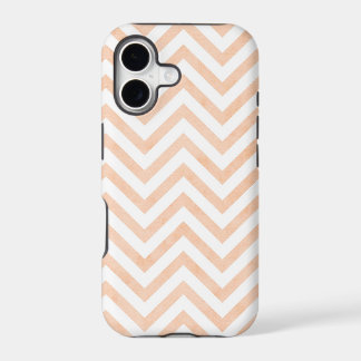 Chevrons pêche blanc iPhone 7 Plus, résistant