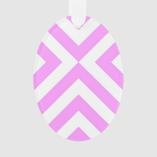 Chevrons roses et blancs