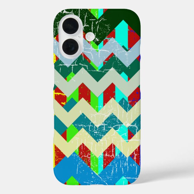 chevrons - stylish and colourful Case-Mate iPhone case (Back)