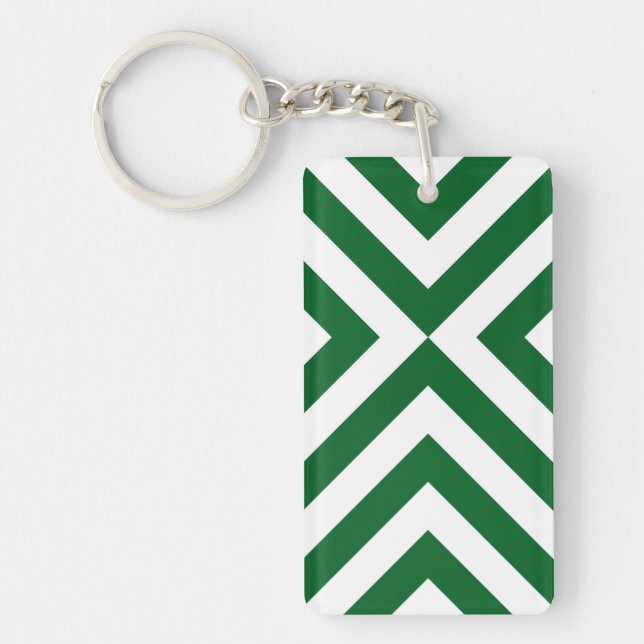 Chevrons verts et blancs (Devant)
