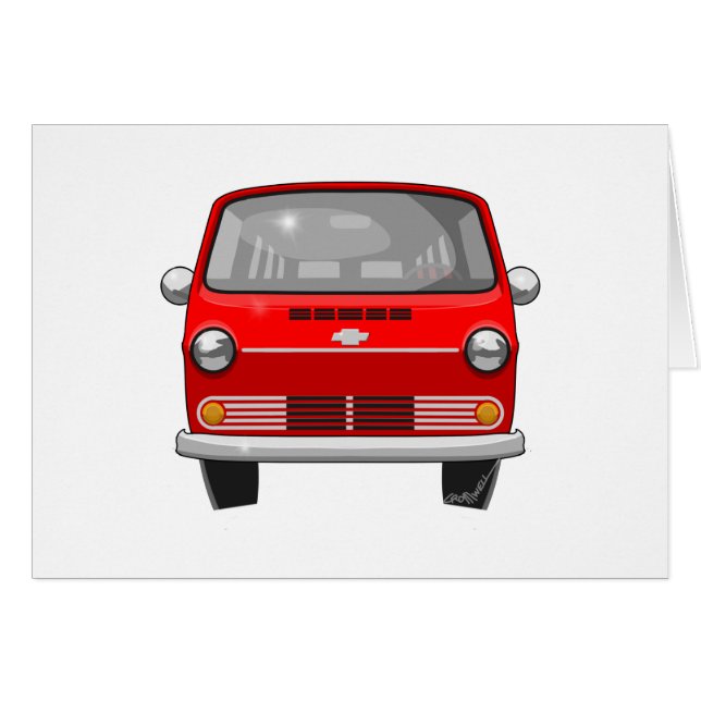 Chevy 1962 Van (Devant horizontal)