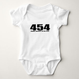 Chevy 454 big block go fast baby bodysuit