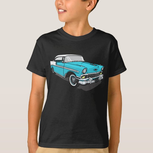Chevy Bel Air - Blue T-Shirt (Front)
