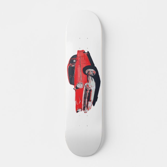 Chevy Bel Air vector illustration Skateboard (Front)