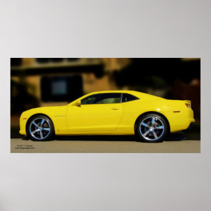 CHEVY CAMARO POSTER 2010