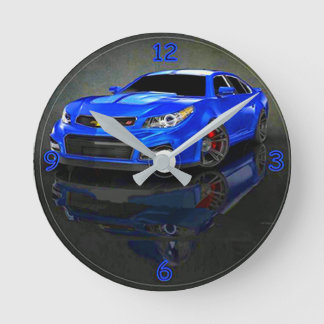 CHEVY CAMARO ROUND CLOCK