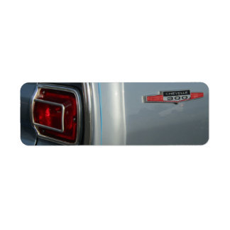 Chevy Chevelle 300 Étiquettes d'adresse de retour