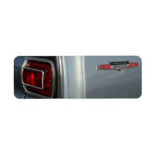 Chevy Chevelle 300 Return Address Labels