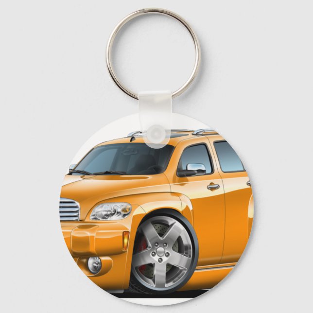 Chevy HHR Orange Truck Keychain (Front)