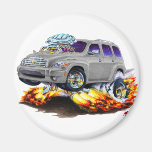 Chevy HHR Silver Truck Magnet