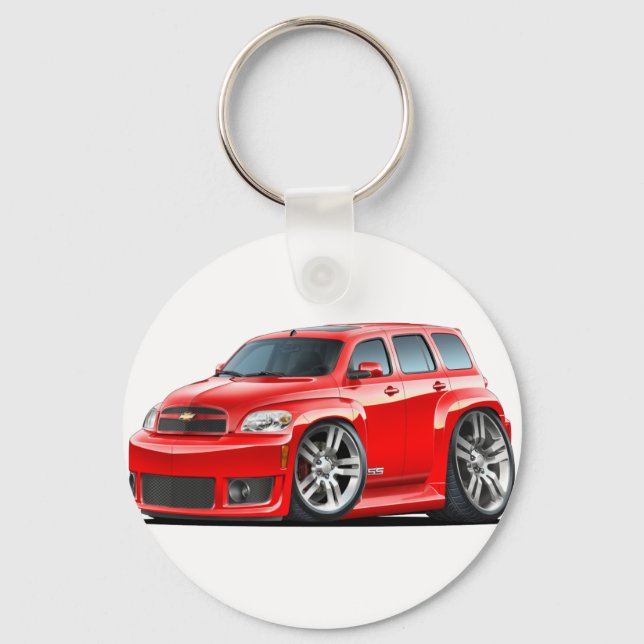 Chevy HHR SS Red Truck Keychain (Front)