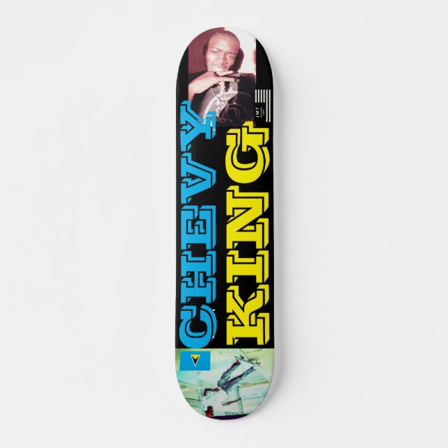 CHEVY KING OFFICIAL JMT 7 3/4" Skateboard Deck (Devant)