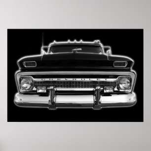 Chevy Pick Up Truck Poster
