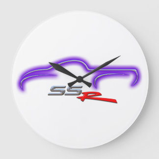 Chevy SSR - Ultra Violet Wall Clock/Large Large Clock
