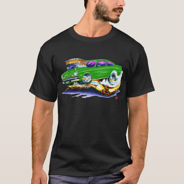 Chevy Vega Green Car T-Shirt (Front)