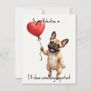 💘🐶Chew Love Carefully” Holiday Card