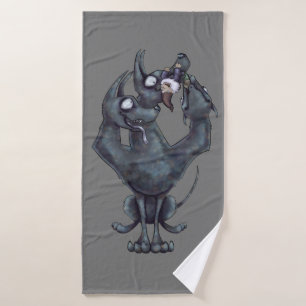 Chew Toy Bath Towel