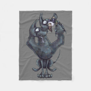 Chew Toy Fleece Blanket