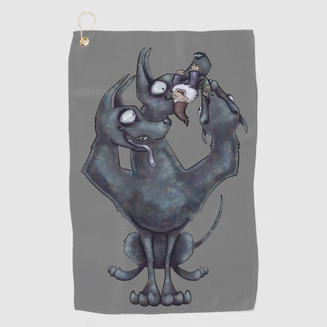 Chew Toy Golf Towel (Front)