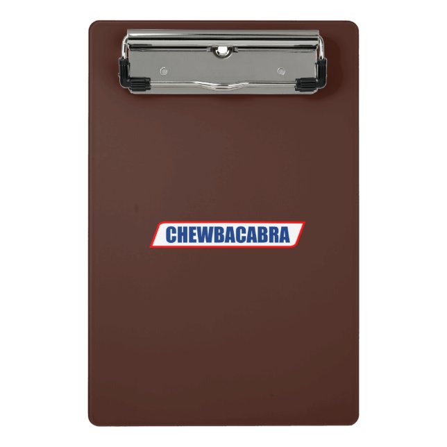 Chewbacabra Mini Clipboard (Front)