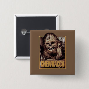 Chewbacca Badge 2 Inch Square Button