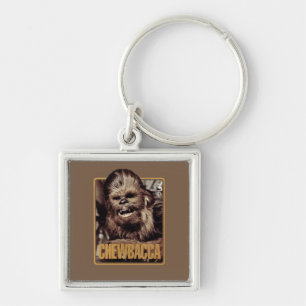 Chewbacca Badge Keychain