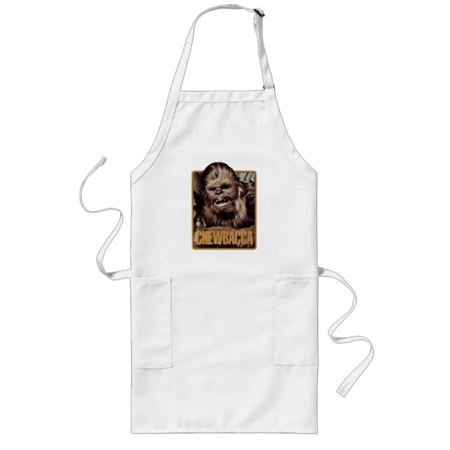 Chewbacca Badge Long Apron (Front)