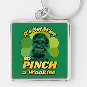 Chewbacca - It's Not Wise To Pinch A Wookiee Keychain
