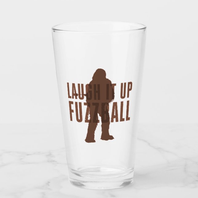 Chewbacca - Laugh It Up Fuzzball Glass (Front)