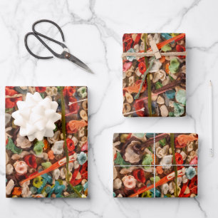 Chewed Gum Wrapping Paper Sheet