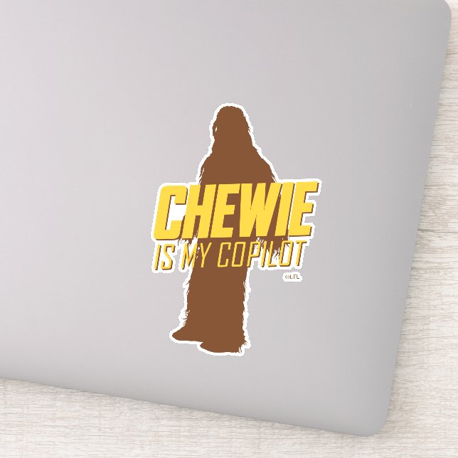 Chewie is My Copilot (Detail)