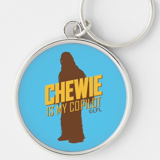 Chewie is My Copilot Keychain (Front)