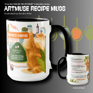 CHEWIE'S CHEWS -CHOW  Art Muse Recipe  Mug